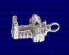 Sterling Silver Westminster Abbey charm